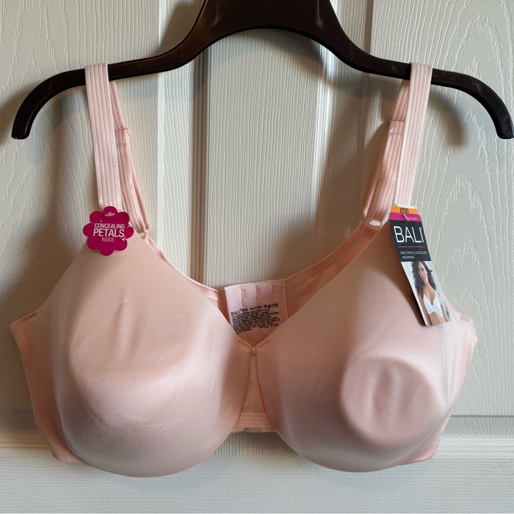 Bali Women's Soft Pink Comfort Bra